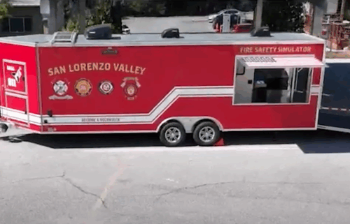 san lorenzo valley, fire department, fire safety training